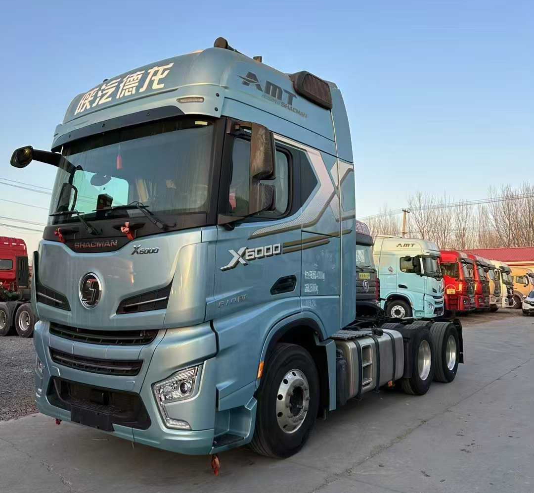 二手陜汽德龍X6000牽引車，二手德龍牽引車